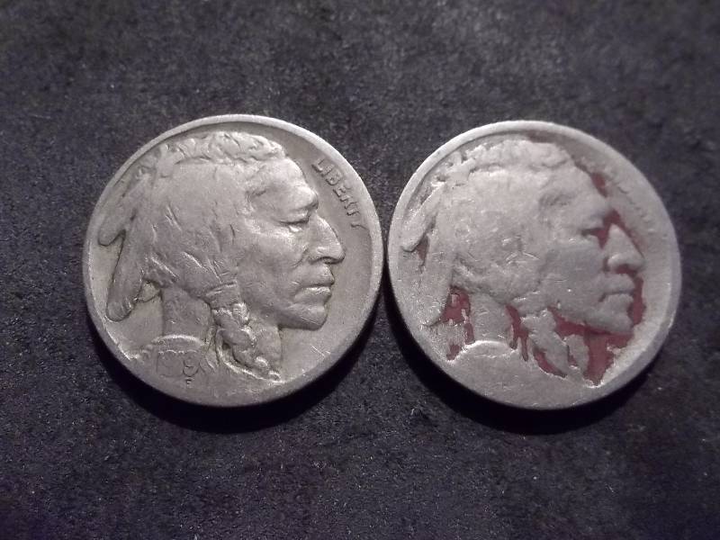 1919, 1919 S Buffalo Nickels