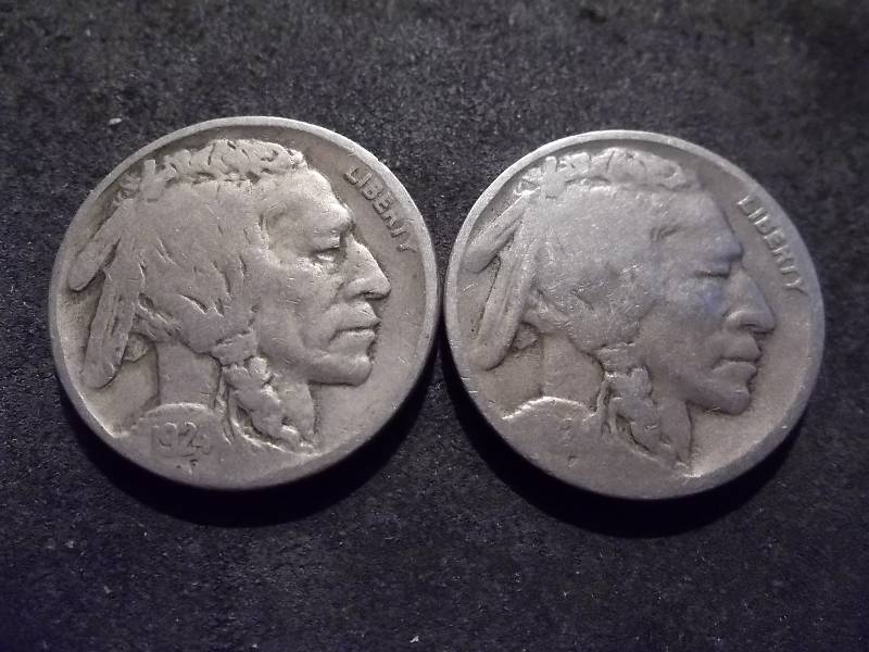 1924, 1924 D Buffalo Nickels