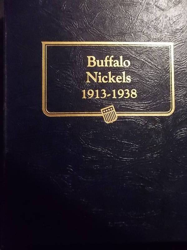 Whitman Classic Buffalo Nickel Album Like New With Clear Slide Outs $30.00 New