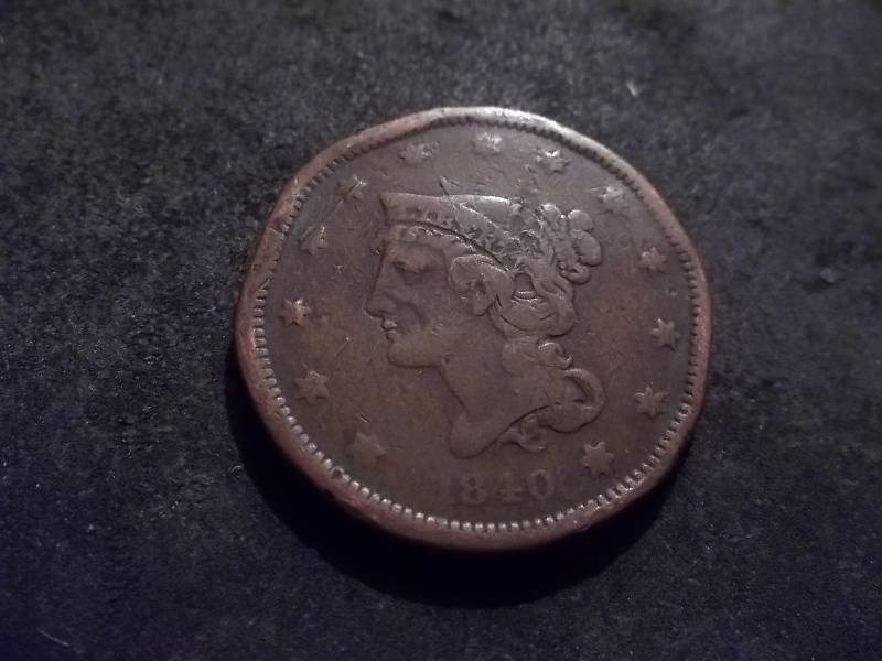 1840 Large Cent