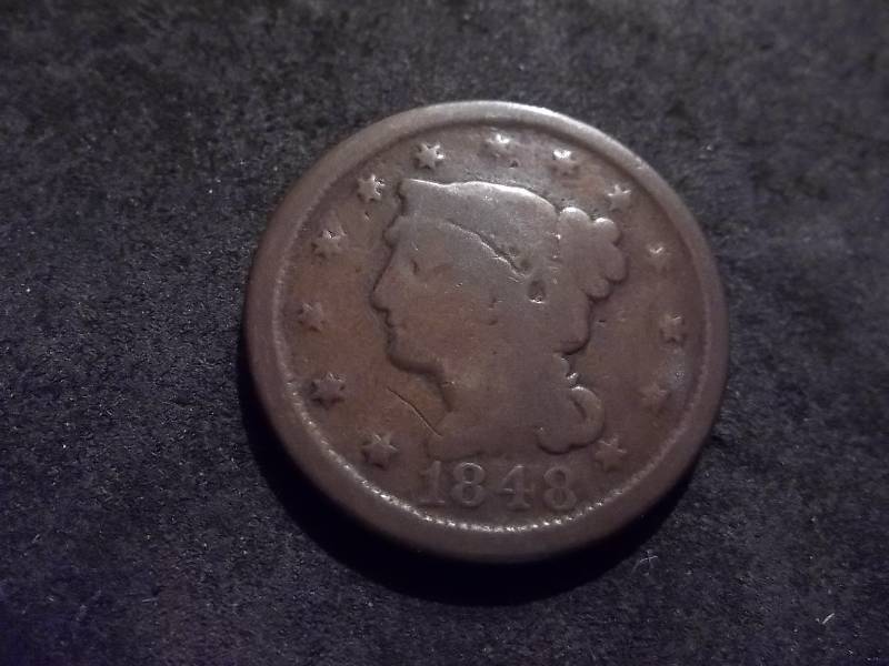 1848 Large Cent
