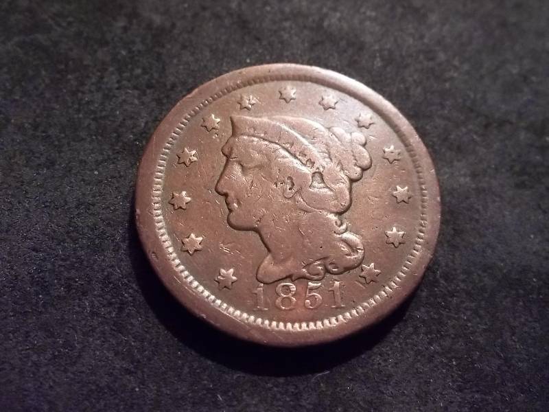 1851 Large Cent