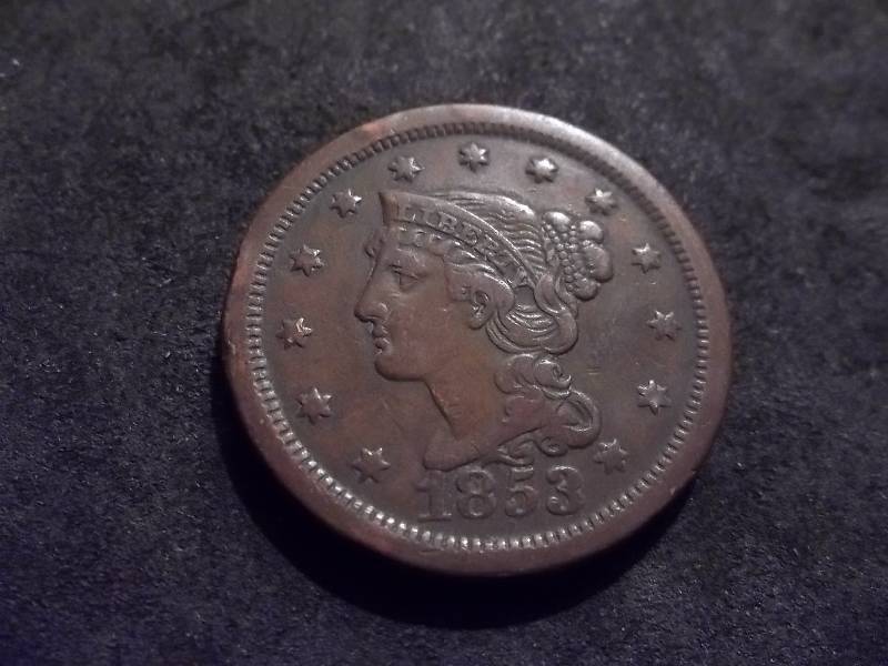 1853 Large Cent