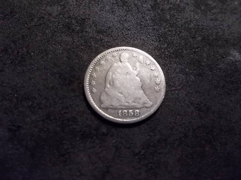 1858 Half Dime