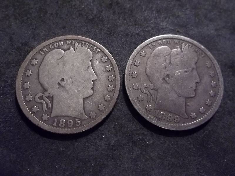 1895, 1899 Barber Quarters