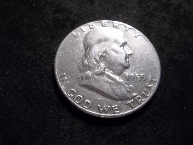 1955 Franklin Half Dollar