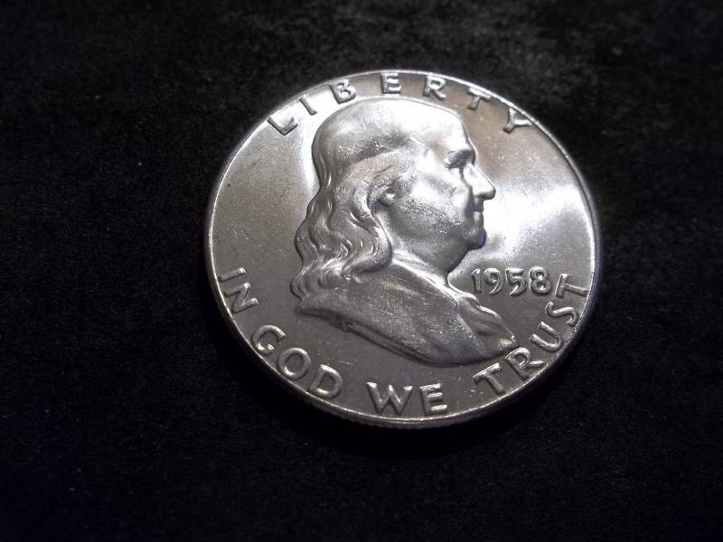 1958 Franklin Half Dollar