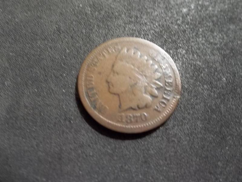 1870 Indian Head Cent