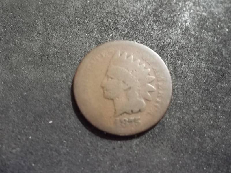 1875 Indian Head Cent