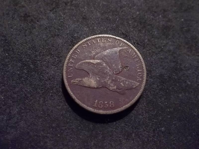 1858 Flying Eagle Cent