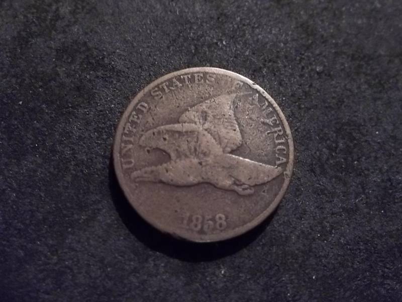 1858 Flying Eagle Cent
