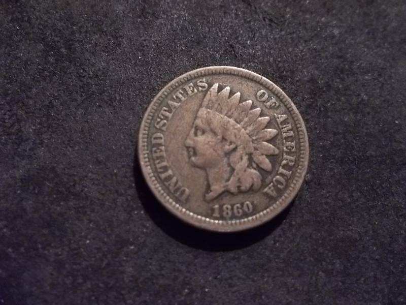 1860 Indian Head Cent