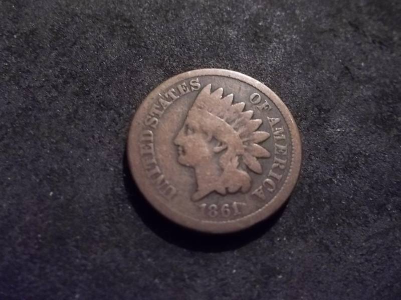 1861 Indian Head Cent