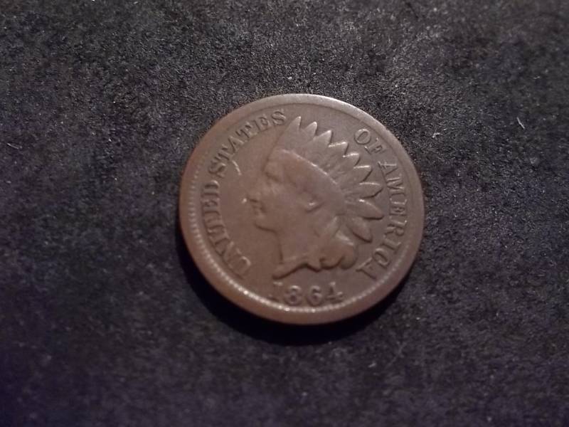 1864 Indian Head Cent