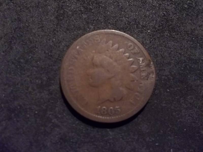 1865 Indian Head Cent