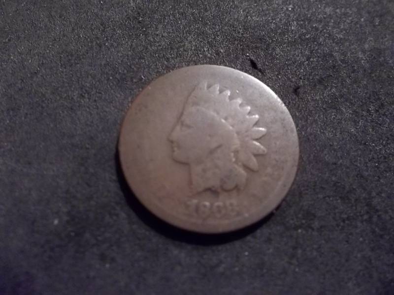 1868 Indian Head Cent