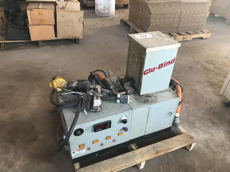 Hot industrial adhesive glue dispenser