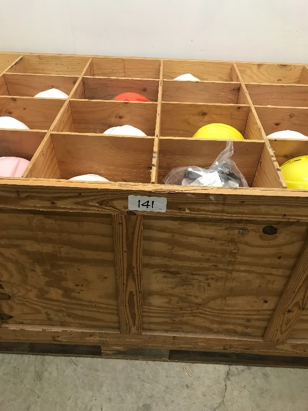 Lot of lightly used hardhats