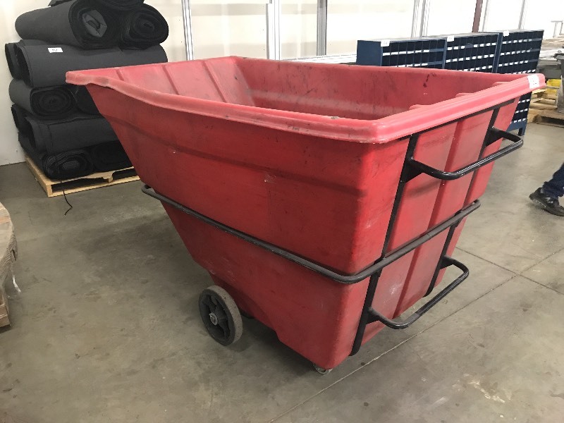 Large warehouse dumpster