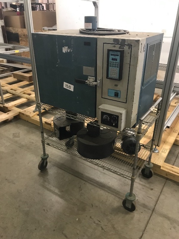 Laboratory oven on cart