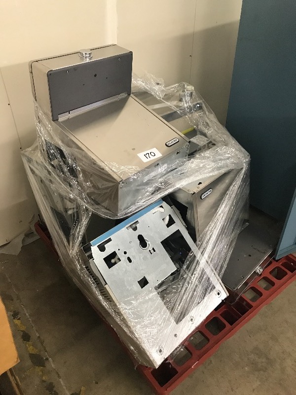 Pallet of drinking fountains