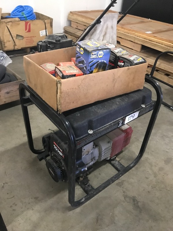 Gas powered generator
