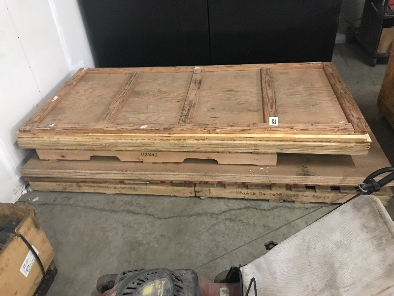 Lot of plywood