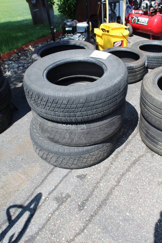 lot 182 image: Lot of (3) P23570R16 Tires