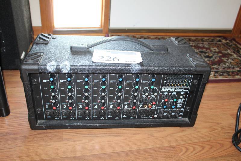 lot 226 image: MP8 8-Channel Powered Mixer