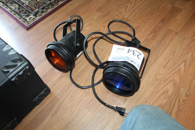 lot 234 image: Lot of (2) Stage Lights