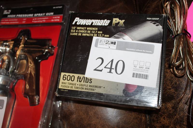 lot 240 image: Powermate 12in. Impact Wrench