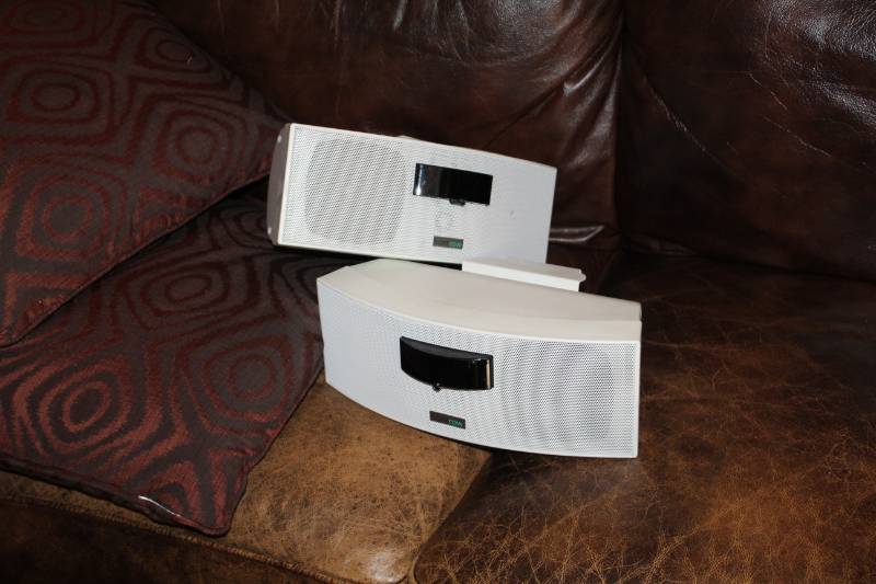 lot 242 image: Lot of (2) Front Row Speakers