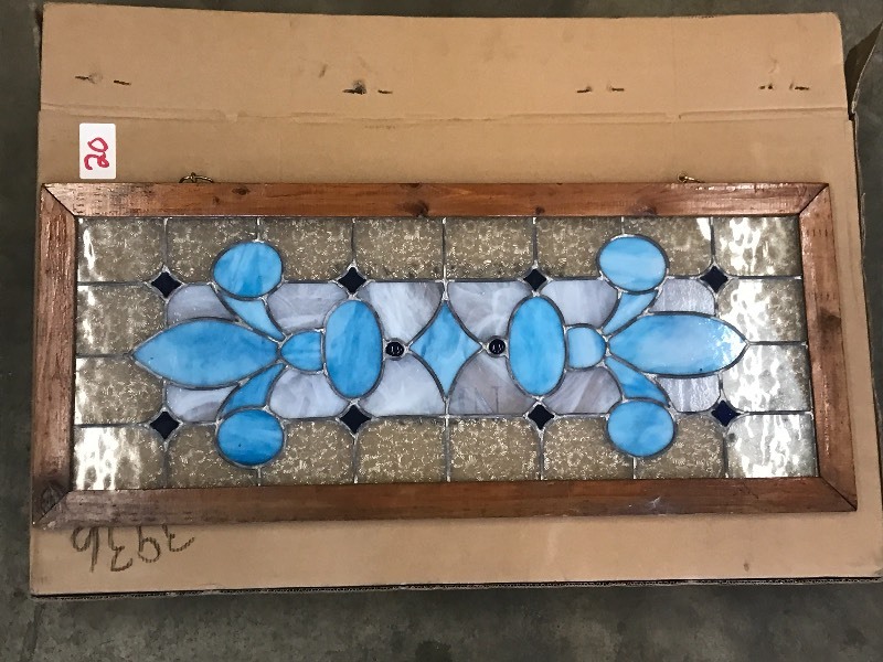 lot 20 image: Stained Glass Window
