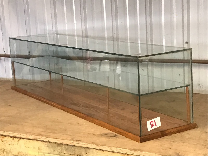 lot 21 image: Glass Display Case