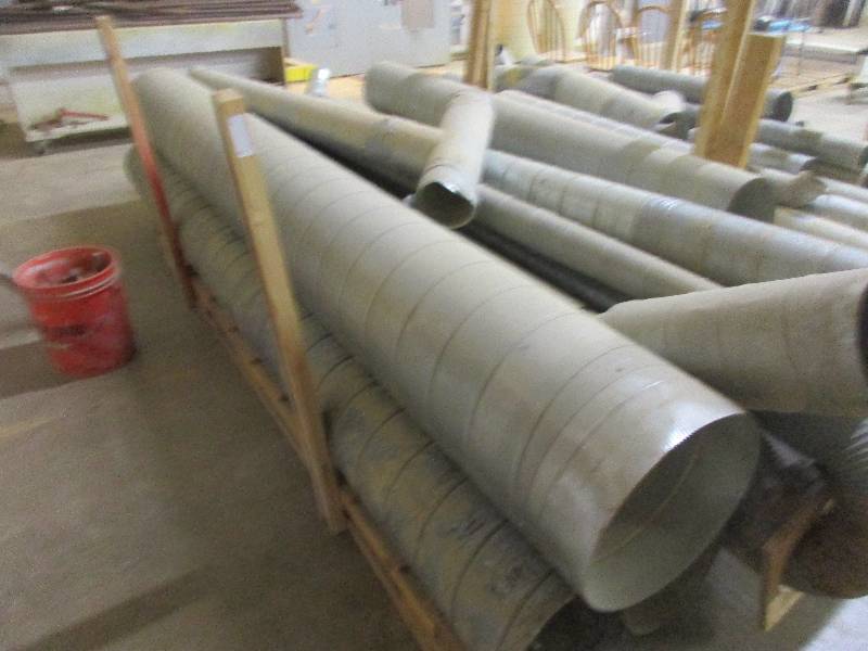 lot 8 image: Pallet of Ductwork