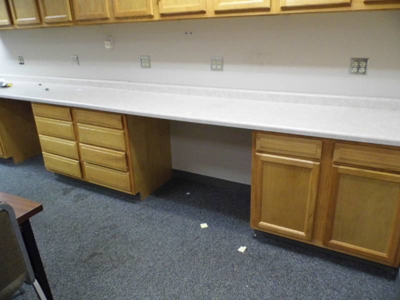 lot 75 image: Wooden Cabinets (Kitchen) - LOWER