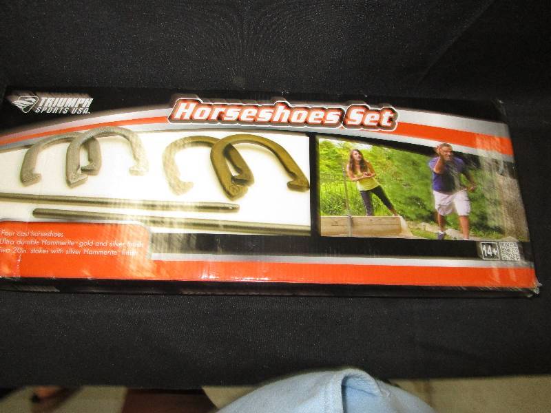 lot 120 image: Horseshoe Set Still in Box