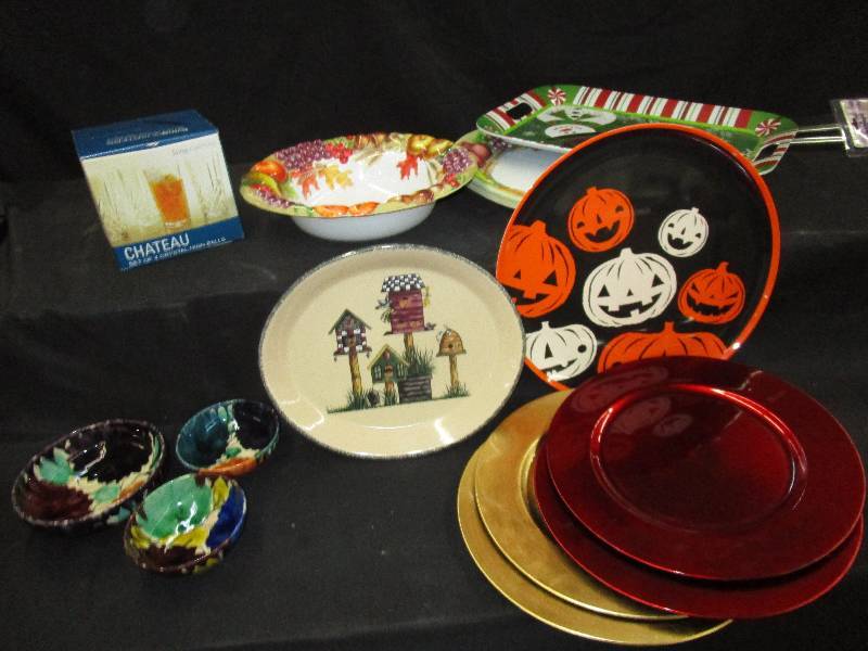 lot 126 image: Various Plates and Bowls