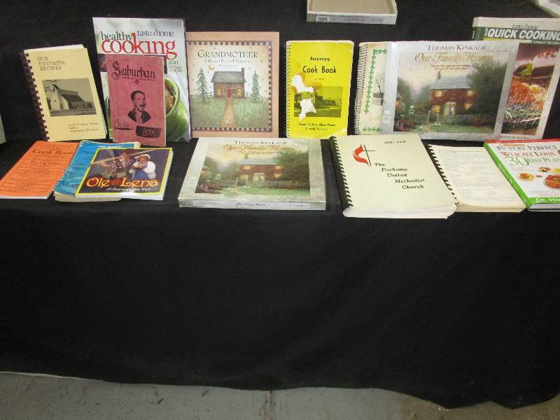 lot 135 image: Cook Books and some Church Books