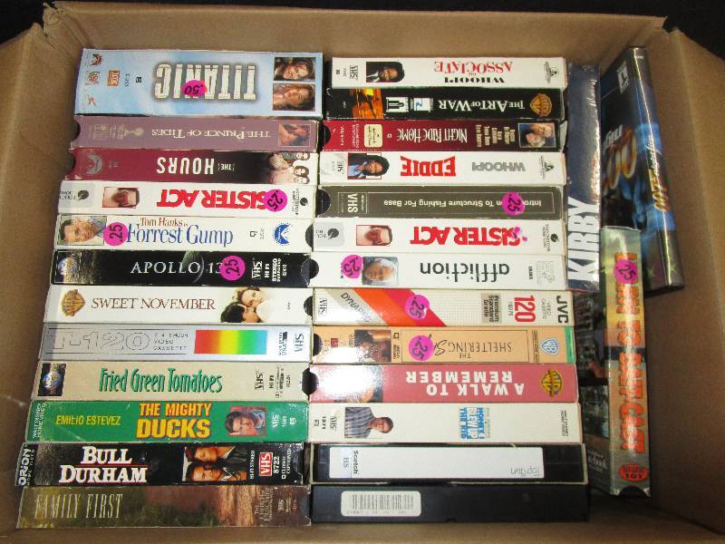 lot 143 image: 27 VHS Movies