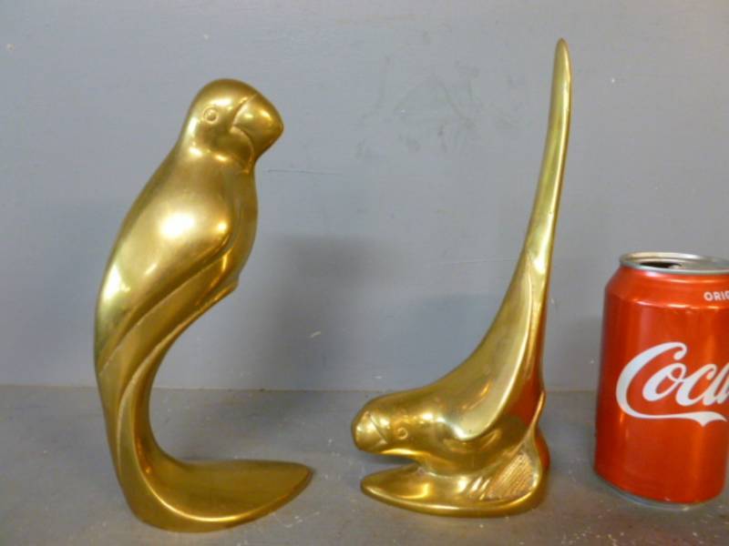 lot 60 image: Cast Brass Figurines