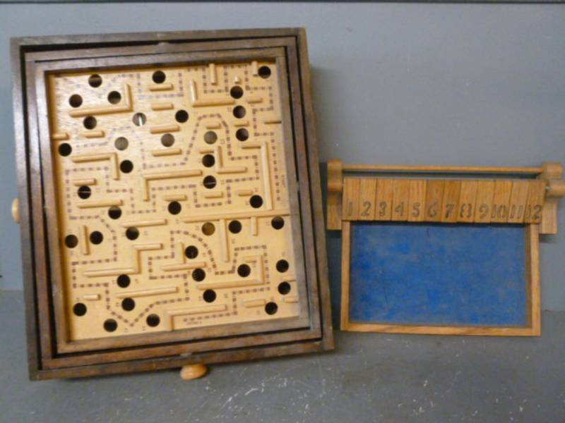 lot 182 image: Wooden Games