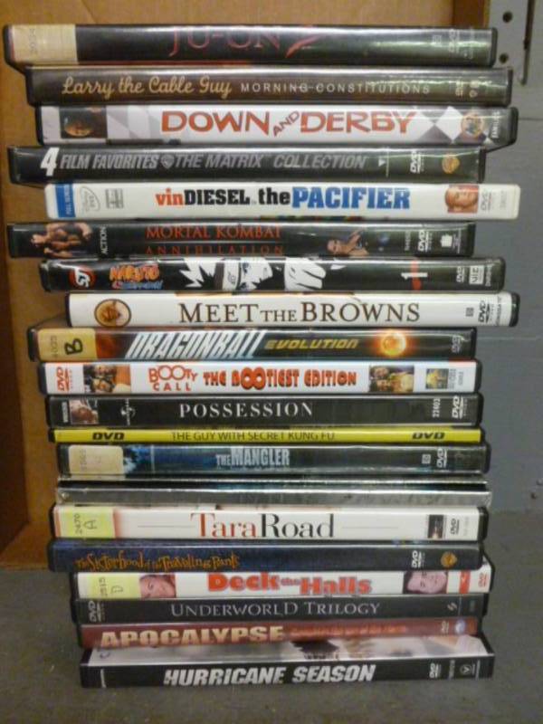 lot 239 image: DVD Movies