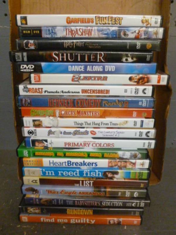 lot 242 image: DVD Movies