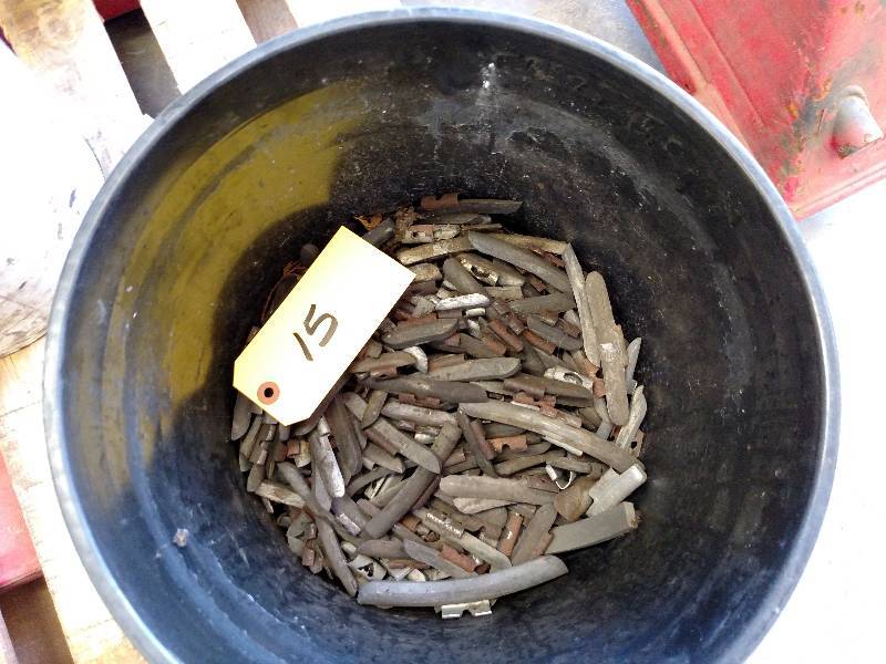 5 Gallon Pail of Lead Wheel Weights...