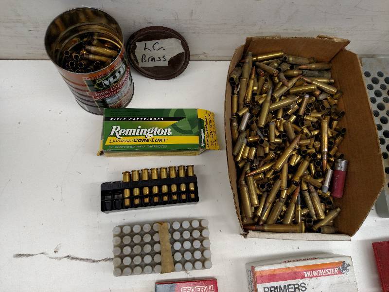 Asstd Brass, Bullets, Primers, & M...