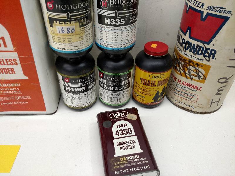 Asstd Gun Powders...