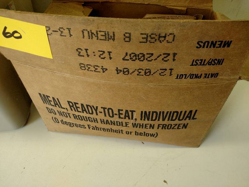 MREs (Meals Ready To Eat) in Tub &...