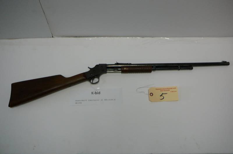 lot 5 image: Stevens .22 Rifle