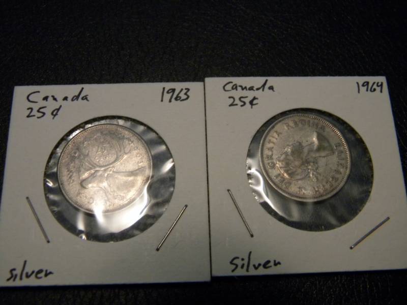 lot 26 image: Canadian Silver Coins